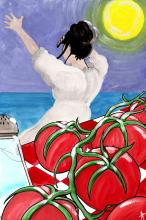ilustracion Odas elementales: Oda al tomate