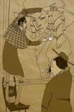 ilustracion El perro de Baskerville: Encuentran el parecido con Jack Stapleton