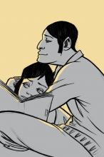 ilustracion El diario de Ana Frank: Cansada de su chico