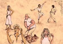 ilustracion Dramatización teatral: expresión corporal