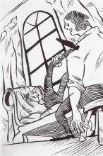 ilustracion La muerte de Iván Ilich: El criado