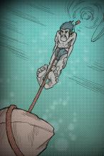 ilustracion La perla: Kino de pesca