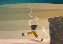 ilustracion El principito: Un explorador en el planeta del geógrafo