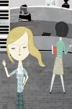 ilustracion Nada: Ena se muestra distante y le dice a Andrea que por un tiempo no quiere verla