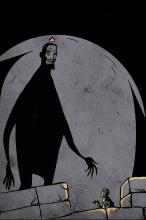 ilustracion Hamlet: El espectro y Hamlet