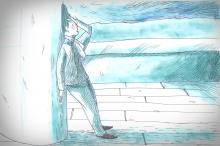 ilustracion Moby-Dick: Ismael relata que el capitán y su tripulación están locos