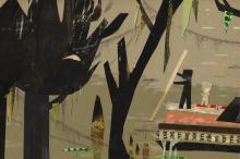 ilustracion Las aventuras de Huckleberry Finn: Llegando al Sur