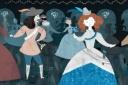 ilustracion Los tres mosqueteros: El baile de máscaras