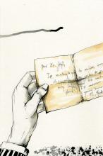 ilustracion El extraño caso del doctor Jekyll y el señor Hyde: Utterson lee la carta que Hyde le ha enviado a Jekyll