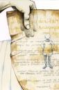 ilustracion Los viajes de Gulliver: Las normas a aceptar por Gulliver