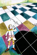 ilustracion Los viajes de Gulliver: Gulliver es avisado de los planes de asesinato contra su persona