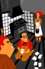 ilustracion La plaza del Diamante: La reforma del piso