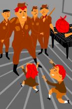 ilustracion La plaza del Diamante: Quimet visita a su familia