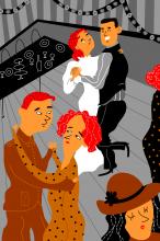 ilustracion La plaza del Diamante: Rita se decide y se casa con Vicenç