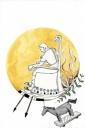 ilustracion La Odisea: Los feacios celebran un nuevo banquete en honor a Ulises