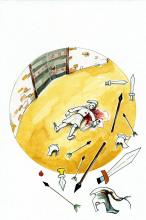 ilustracion La Odisea: Atenea consigue la paz