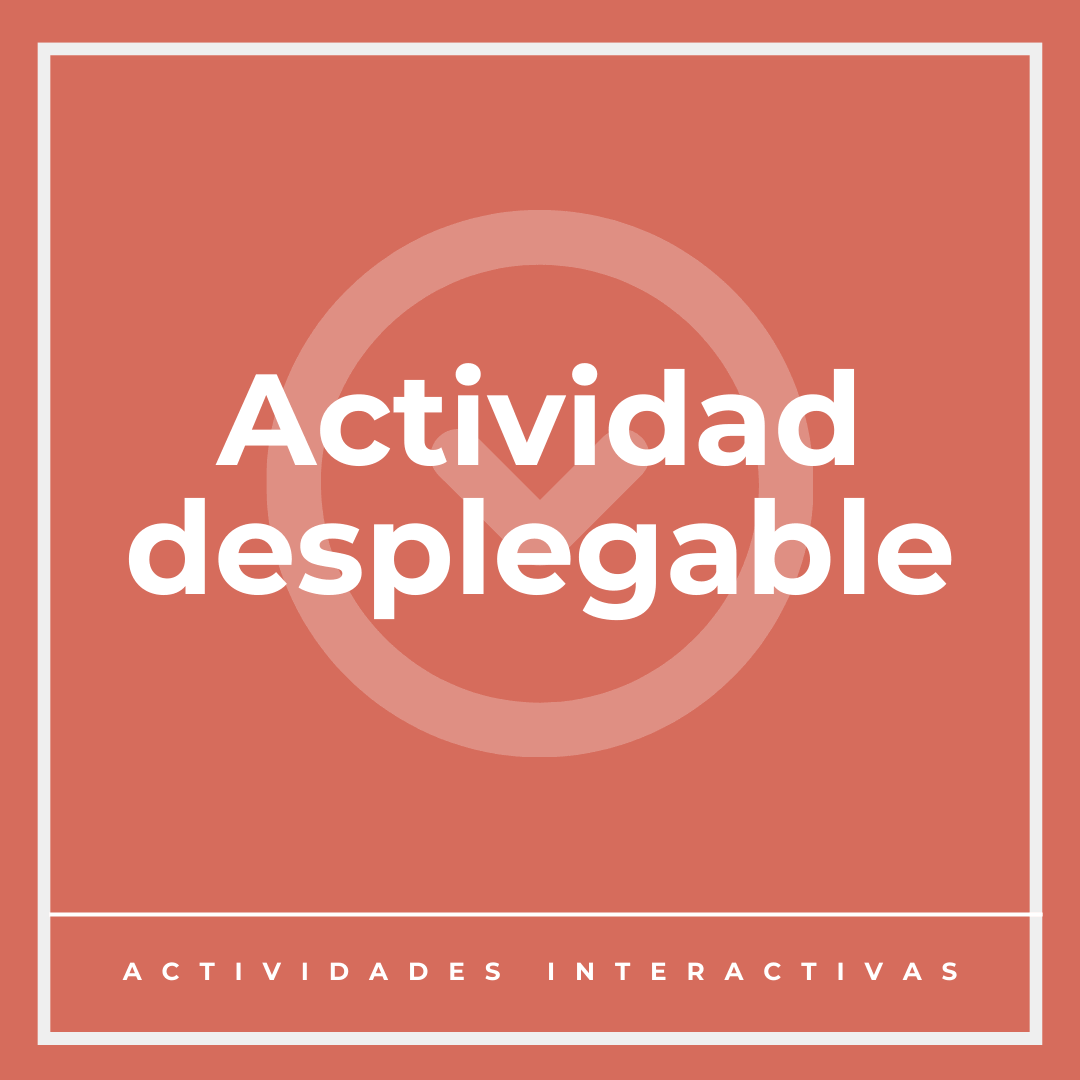 Actividad desplegable