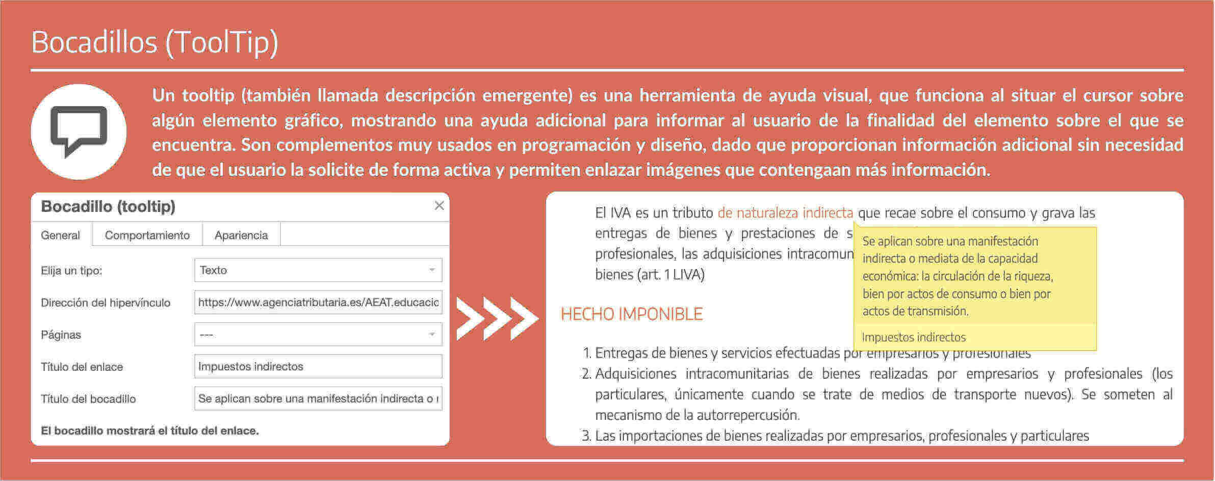 Bocadillos Tooltip