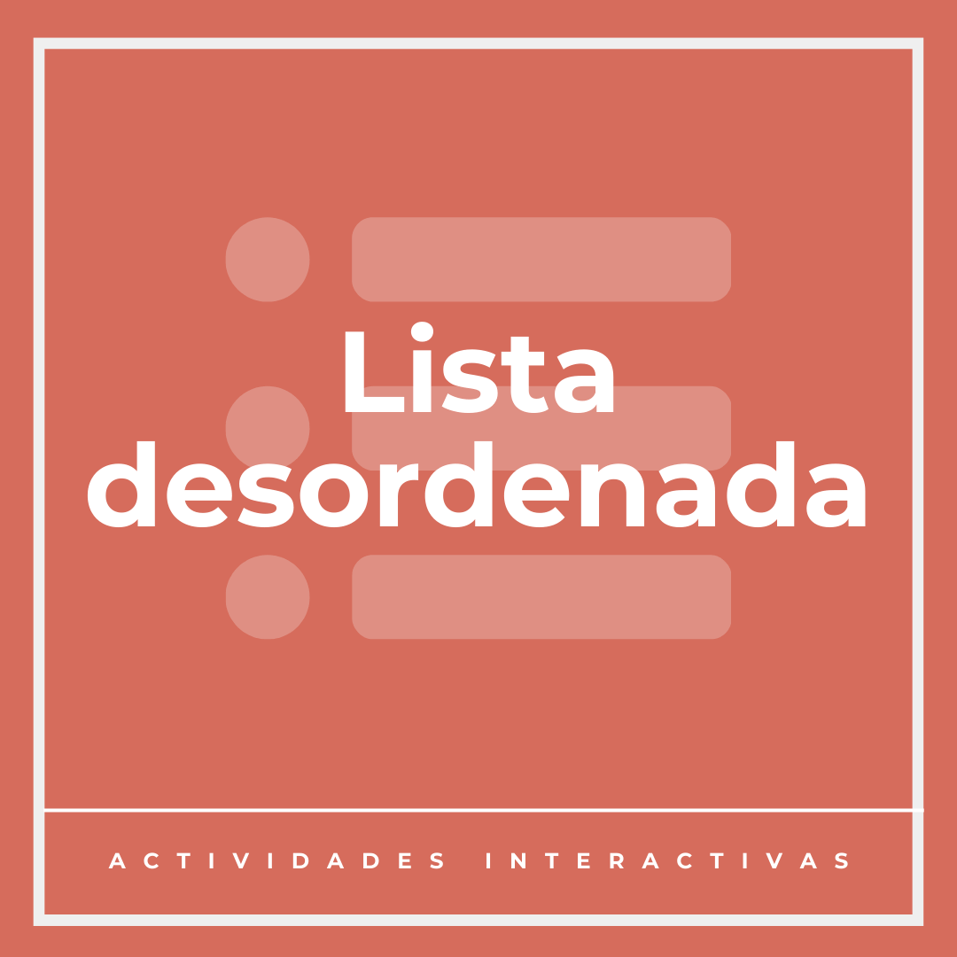 Lista desordenada