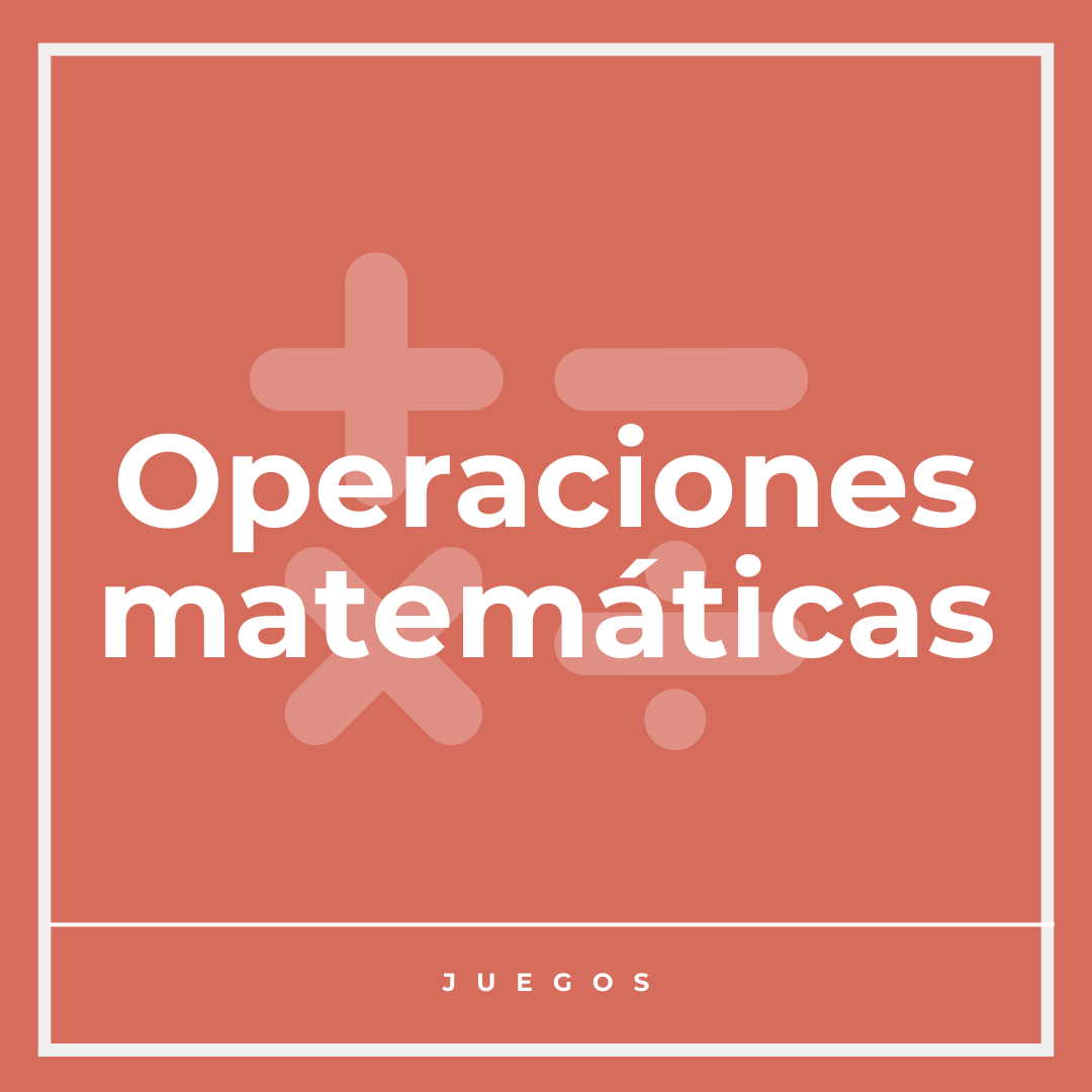 Operaciones matemáticas