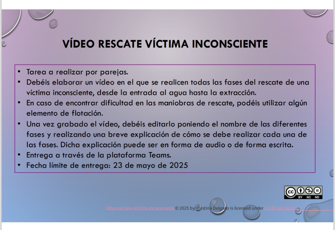 Vídeo Rescate Víctima Inconsciente 