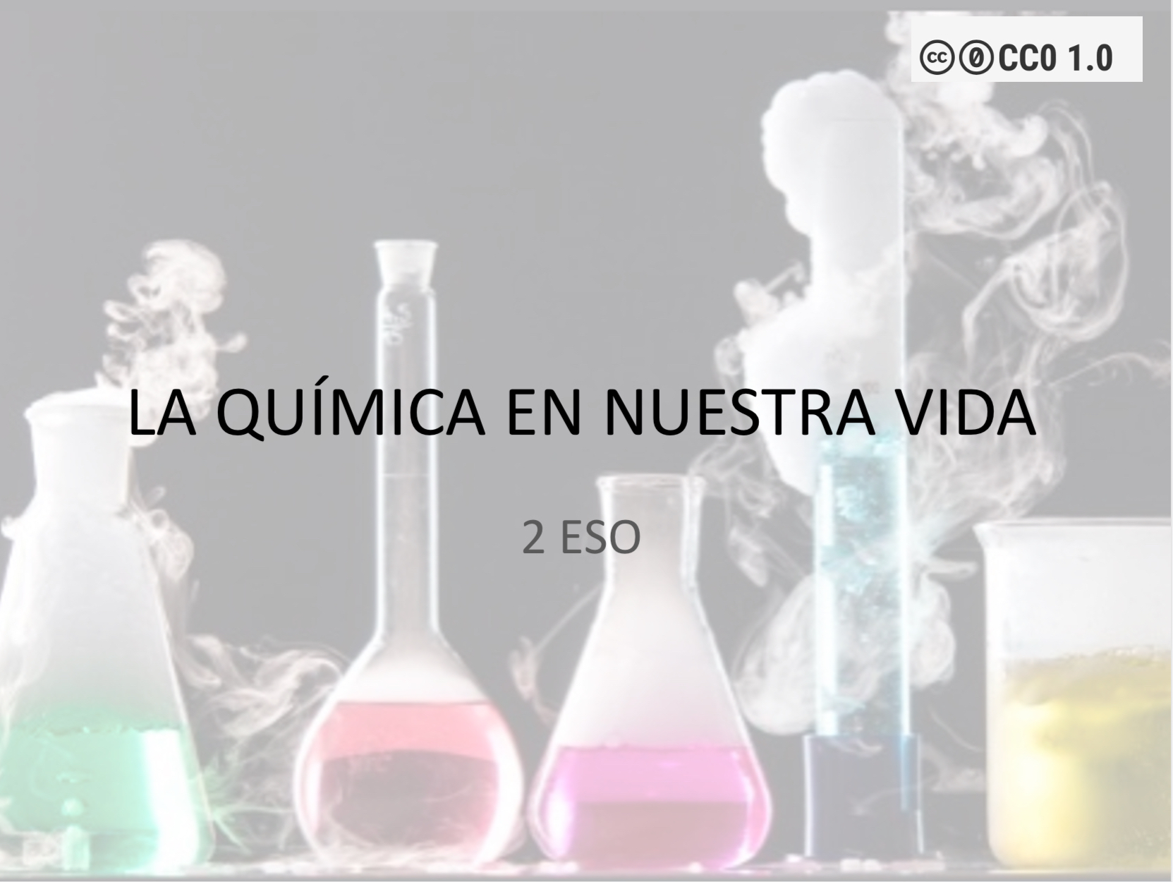 LA QUÍMICA EN LA VIDA COTIDIANA