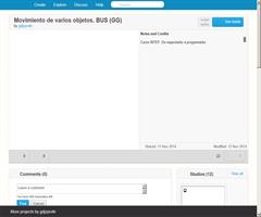 Proyecto de Scratch: Movimiento de varios objetos.