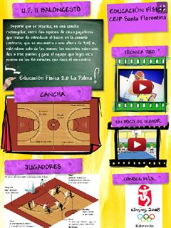 PÓSTER INTRODUCTORIO DE BALONCESTO