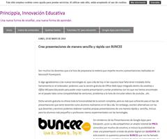 Crea presentaciones de manera sencilla y rápida con BUNCEE