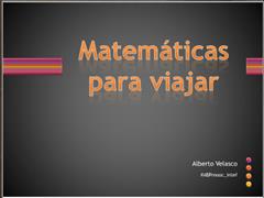 Matemáticas para viajar