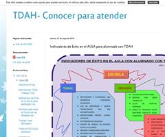 Pautas de Actuación con alumnado diagnosticado TDAH