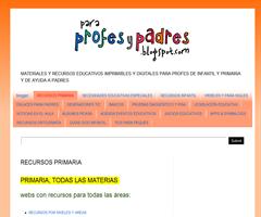 Materiales y recursos imprimibles y digitales para profes de infantil y primaria y de ayuda  a padres