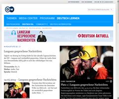 Langsam gesprochene Nachrichten