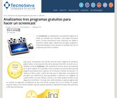 Analizamos tres programas gratuitos para hacer un screencast
