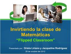 Invirtiendo la clase de Matemáticas