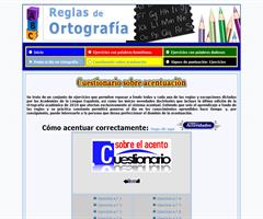 Cuestionario de acentuación