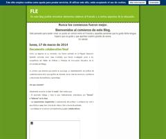 Explicación de Flipped Classroom en un blog de FLE