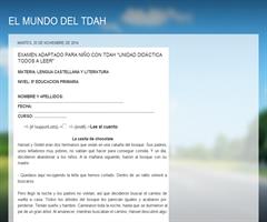 ENTRADA DE BLOG DE EXAMEN ADAPTADO Y SIN ADAPTAR