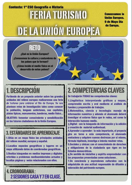 Mi Proyecto Flipped Classroom: FERIA DE TURISMO DE LA UNIÓN EUROPEA