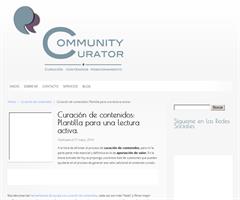Curación de contenidos: Plantilla para una lectura activa.