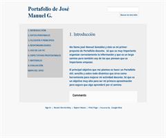 Ejemplo de Portafolio docente