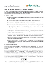 Alumnos que crean su propio banco de recursos