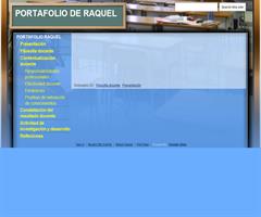 EL PORTAFOLIO  DE RAQUEL