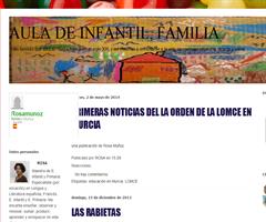 AULA DE INFANTIL, FAMILIA