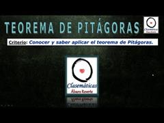 (Triángulo) - Teorema de Pitágoras