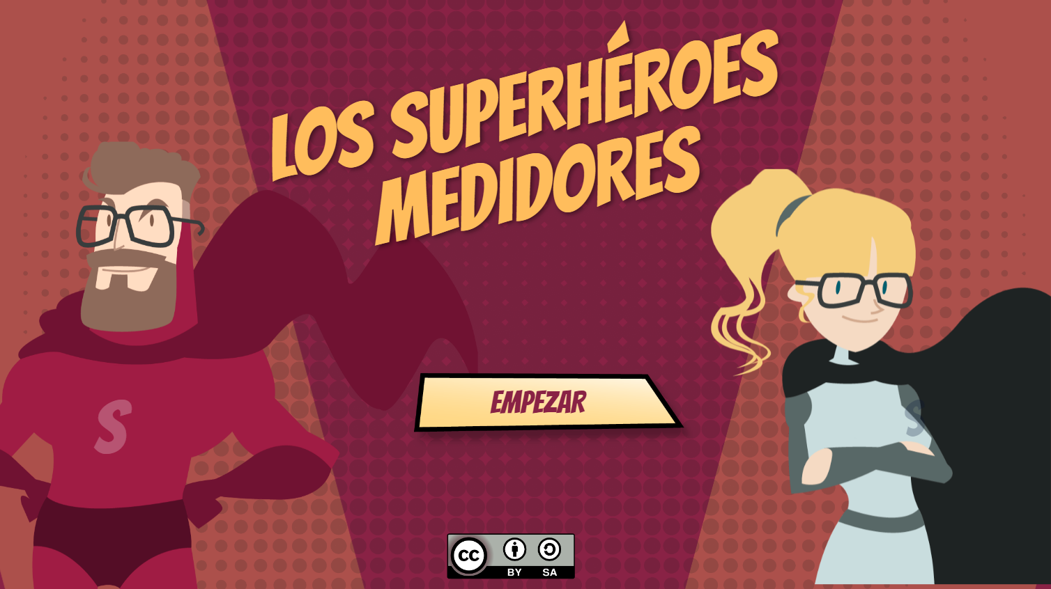 Los superhéroes medidores