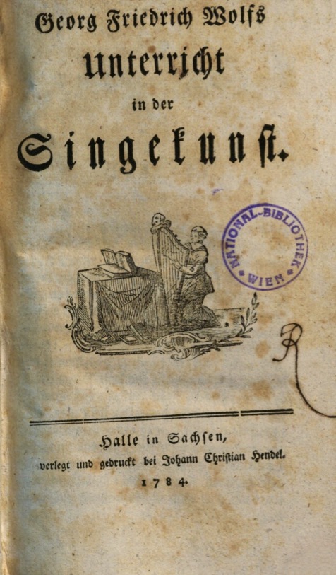 portada del tratado de G.F. Wolf