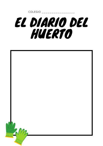 Diario del huerto escolar