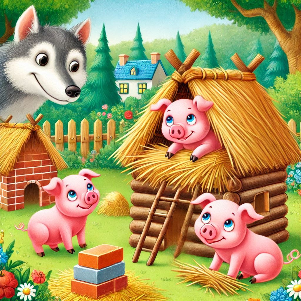 CUENTO DE LOS 3 CERDITOS