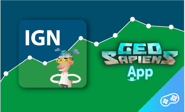 GeoSapiens App juego interactivo